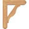 Ekena Millwork Funston Craftsman Smooth Bracket w/ Offset Brace, Western Red Cedar, 5 1/2"W x 18"D x 22"H BKT0604X18X22FST04SWR - alternate 4